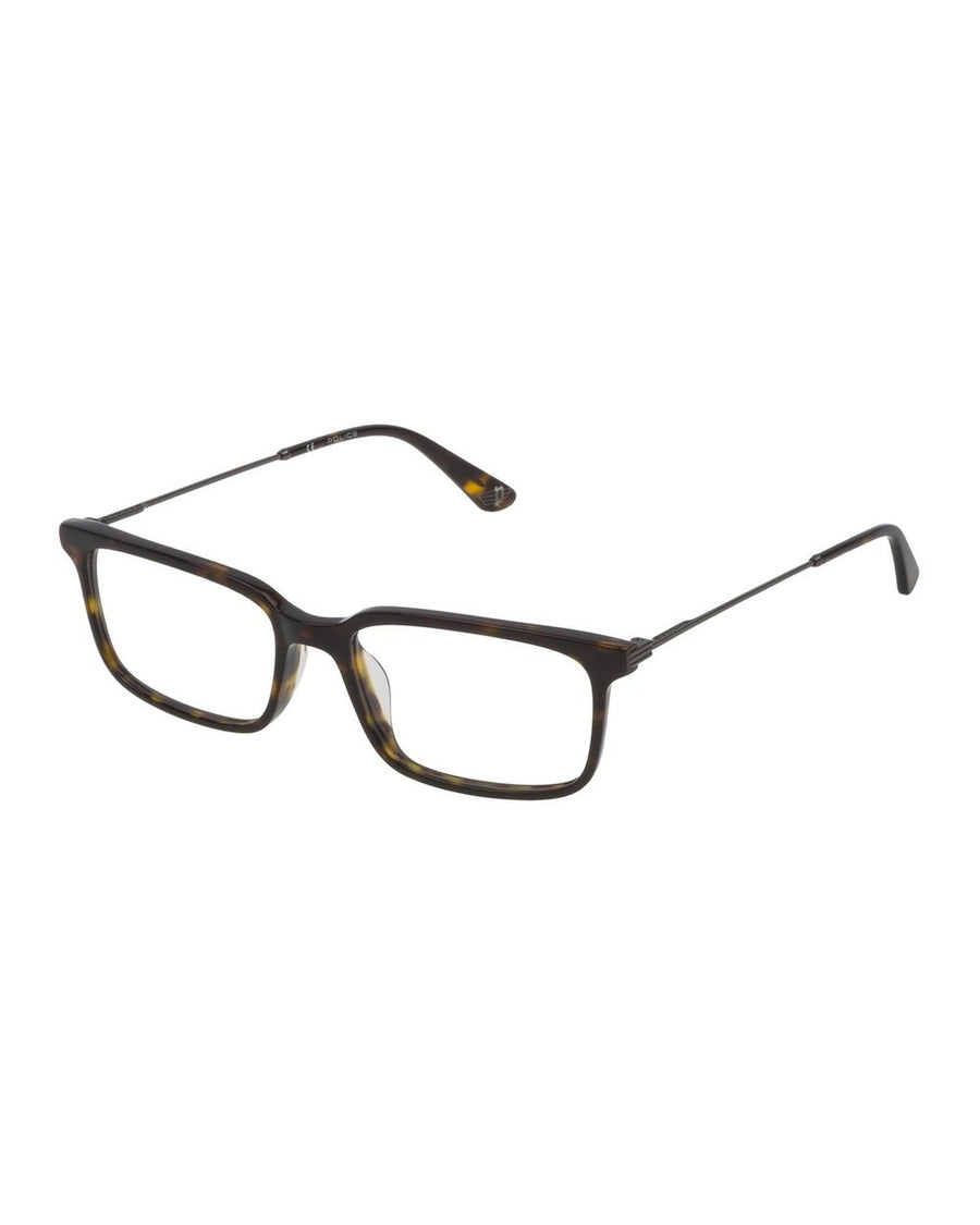 Police Men's Brown Plastic Frames - One Size