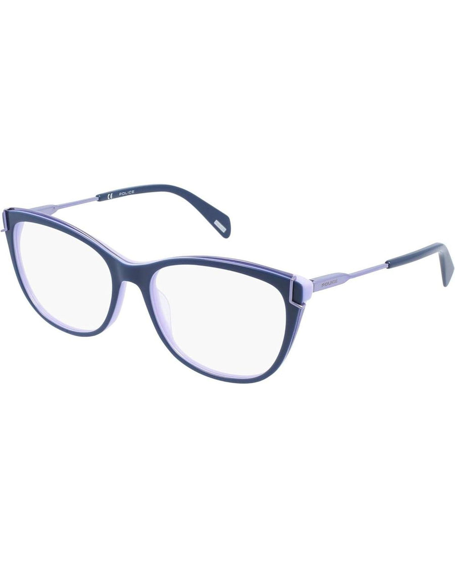 Police Women's Blue Plastic Frames - One Size