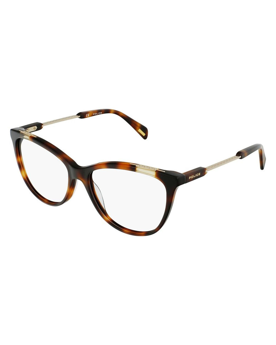 Police Women's Brown Plastic Frames - One Size