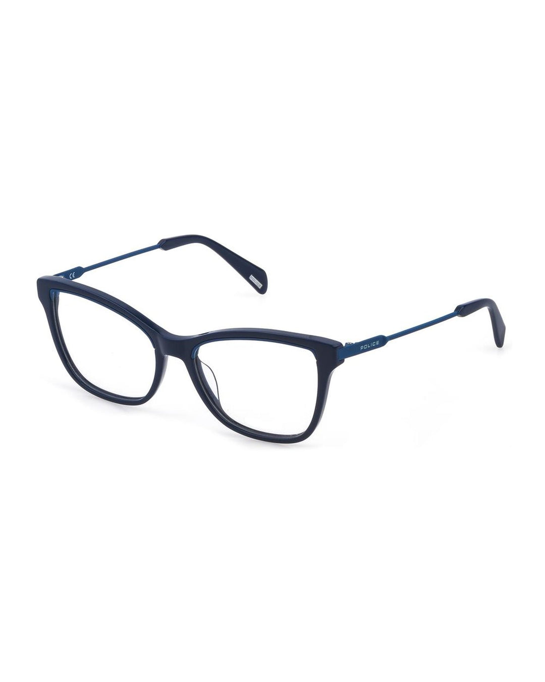 Police Women's Blue Plastic Frames - One Size