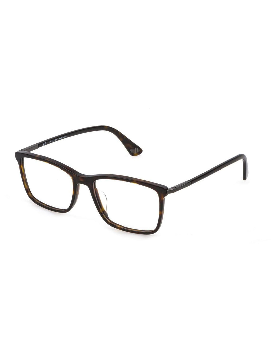 Police Men's Brown Plastic Frames - One Size