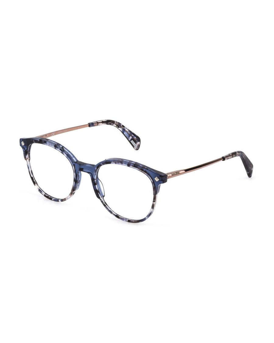 Police Women's Blue Plastic Frames - One Size