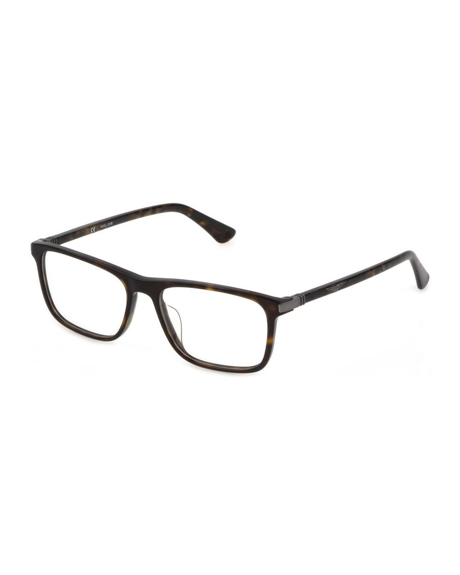Police Men's Brown Plastic Frames - One Size