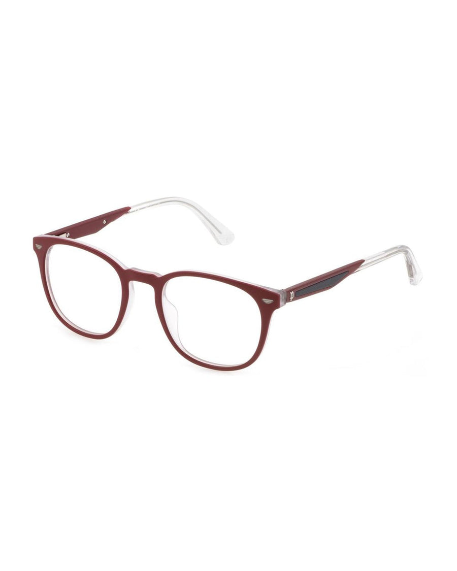 Police Men's Red Plastic Frames - One Size