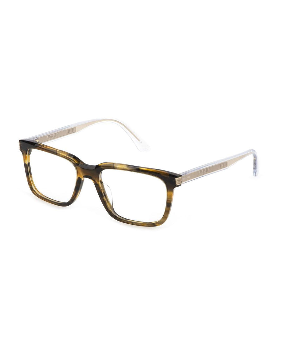 Police Men's Green Plastic Frames - One Size