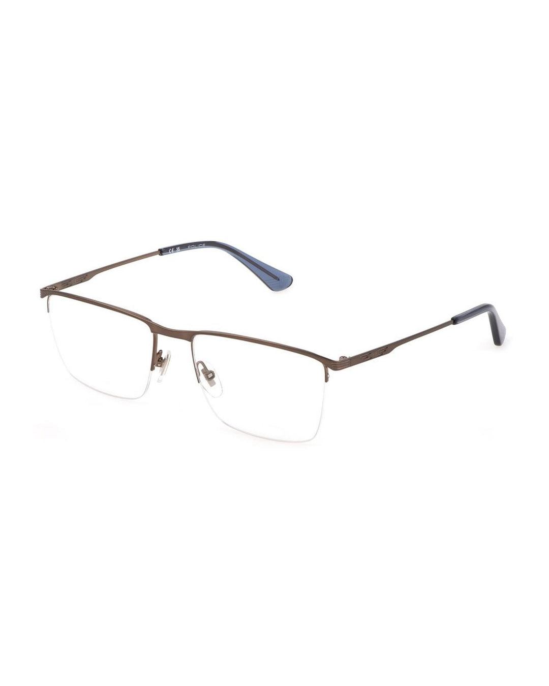 Police Men's Brown Metal Frames - One Size