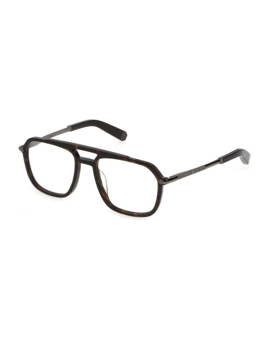 Philipp Plein Men's Brown Acetate Frames - One Size