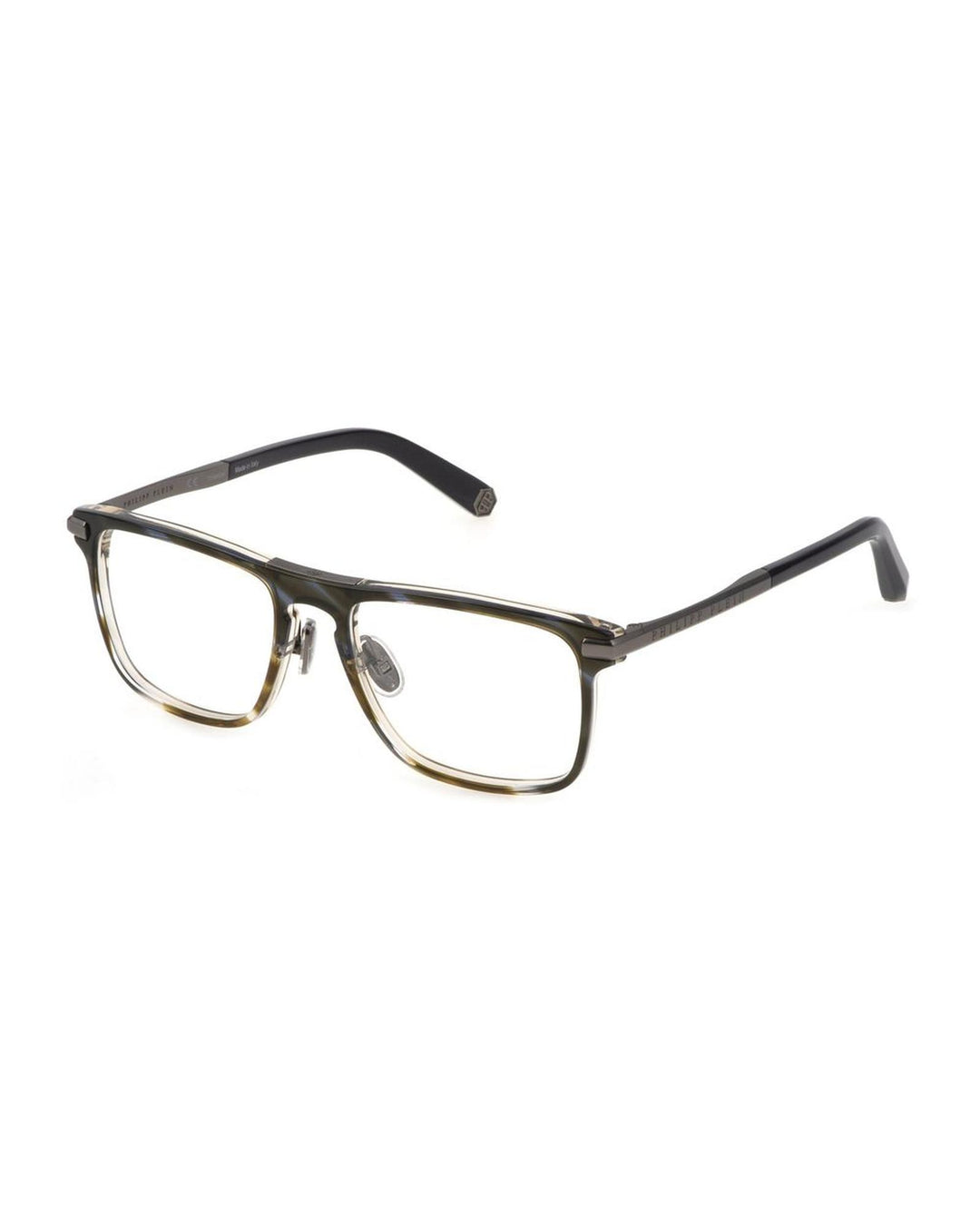 Philipp Plein Men's Brown Acetate Frames - One Size