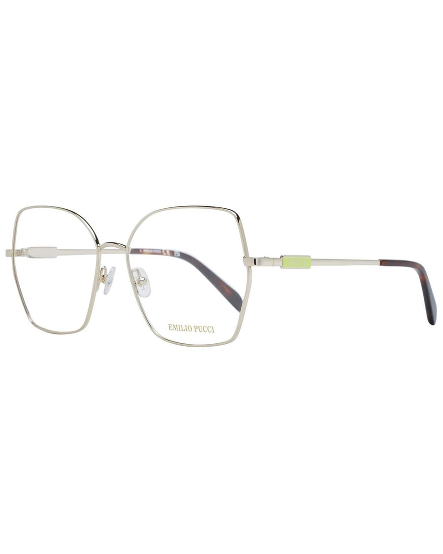 Emilio Pucci Women's Gold  Optical Frames - One Size
