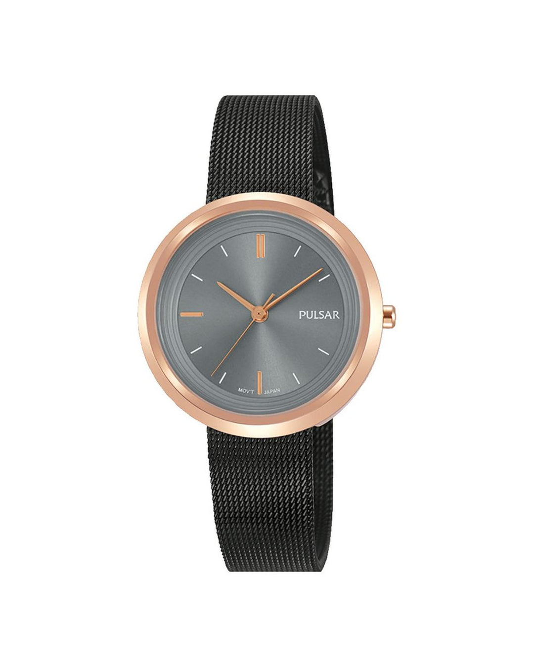 Pulsar Women's Black Steel Watch - One Size