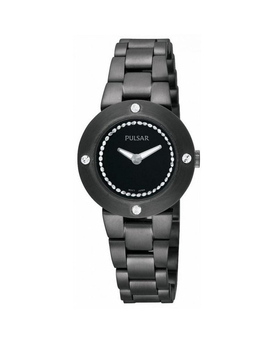 Pulsar Women's Black Stainless Steel Watch - One Size