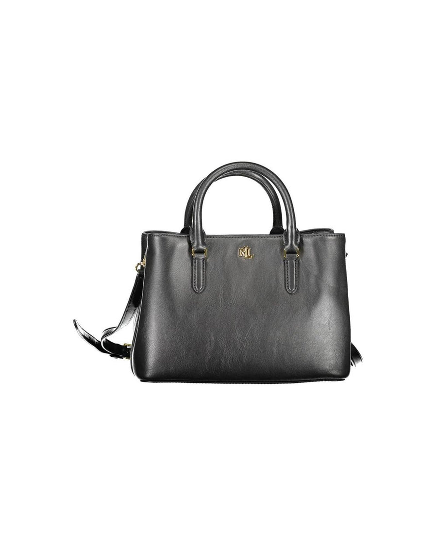 Ralph Lauren Women's Black Leather Handbag - One Size
