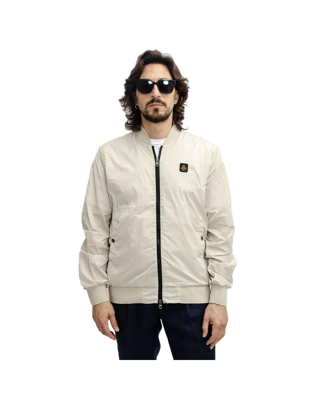 Refrigiwear Men's Beige Nylon Jacket - M