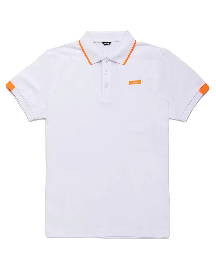 Refrigiwear Men's White Cotton Polo Shirt - 2XL