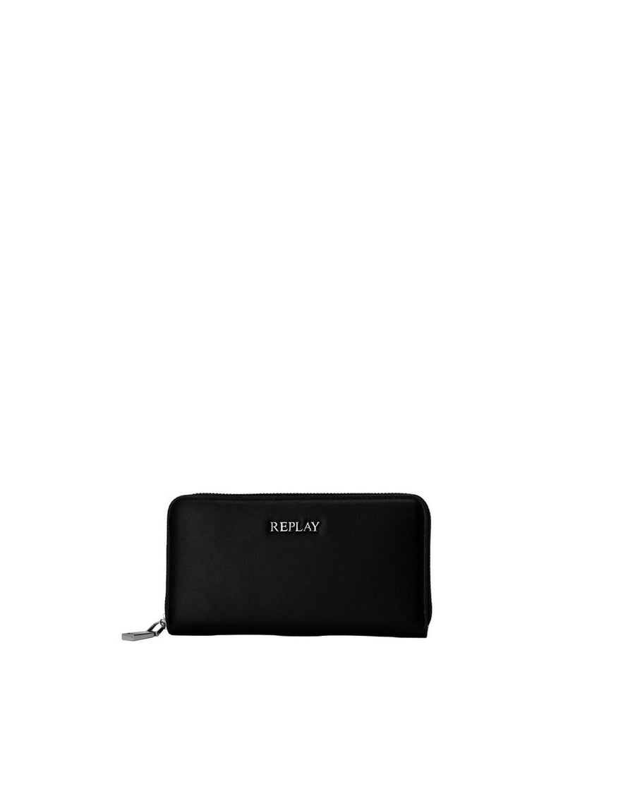 Replay Men's Black Polyethylene Wallet - One Size