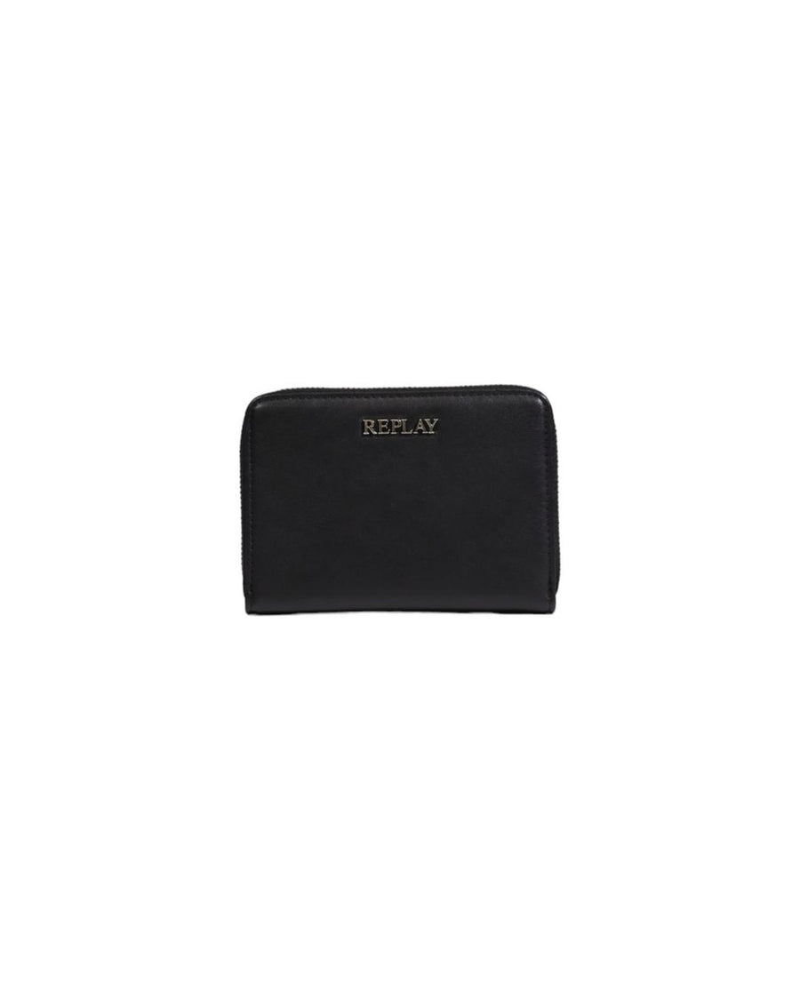 Replay Women's Black Polyester Wallet - One Size