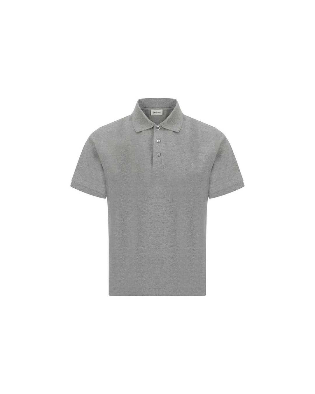 Saint Laurent Men's Cassandre Polo Shirt - M