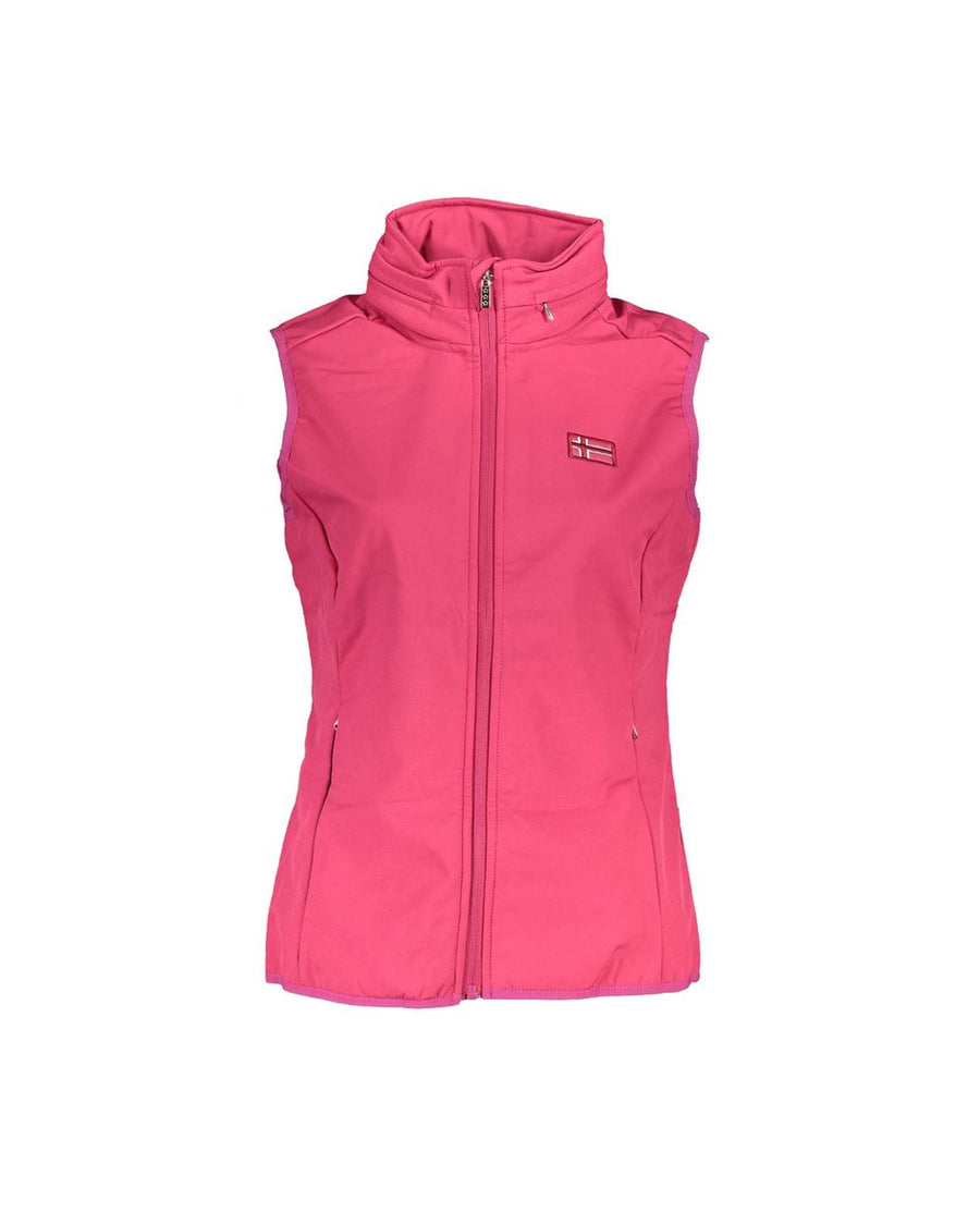 Scuola Nautica Women's Pink Polyester Jackets & Coat - M