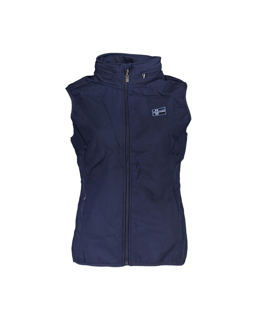 Scuola Nautica Women's Blue Polyester Jackets & Coat - L