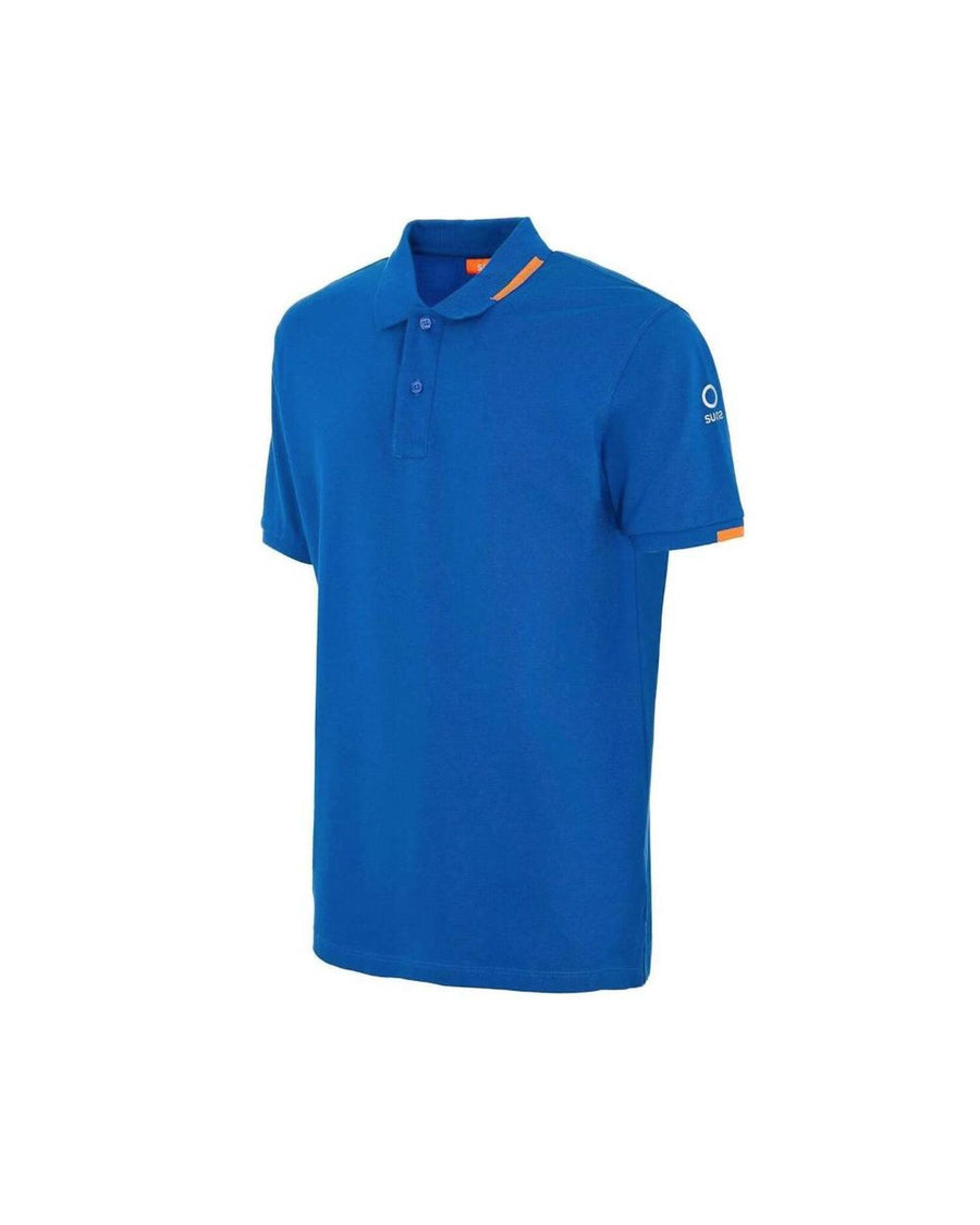 Suns Men's Blue Cotton Polo Shirt - S
