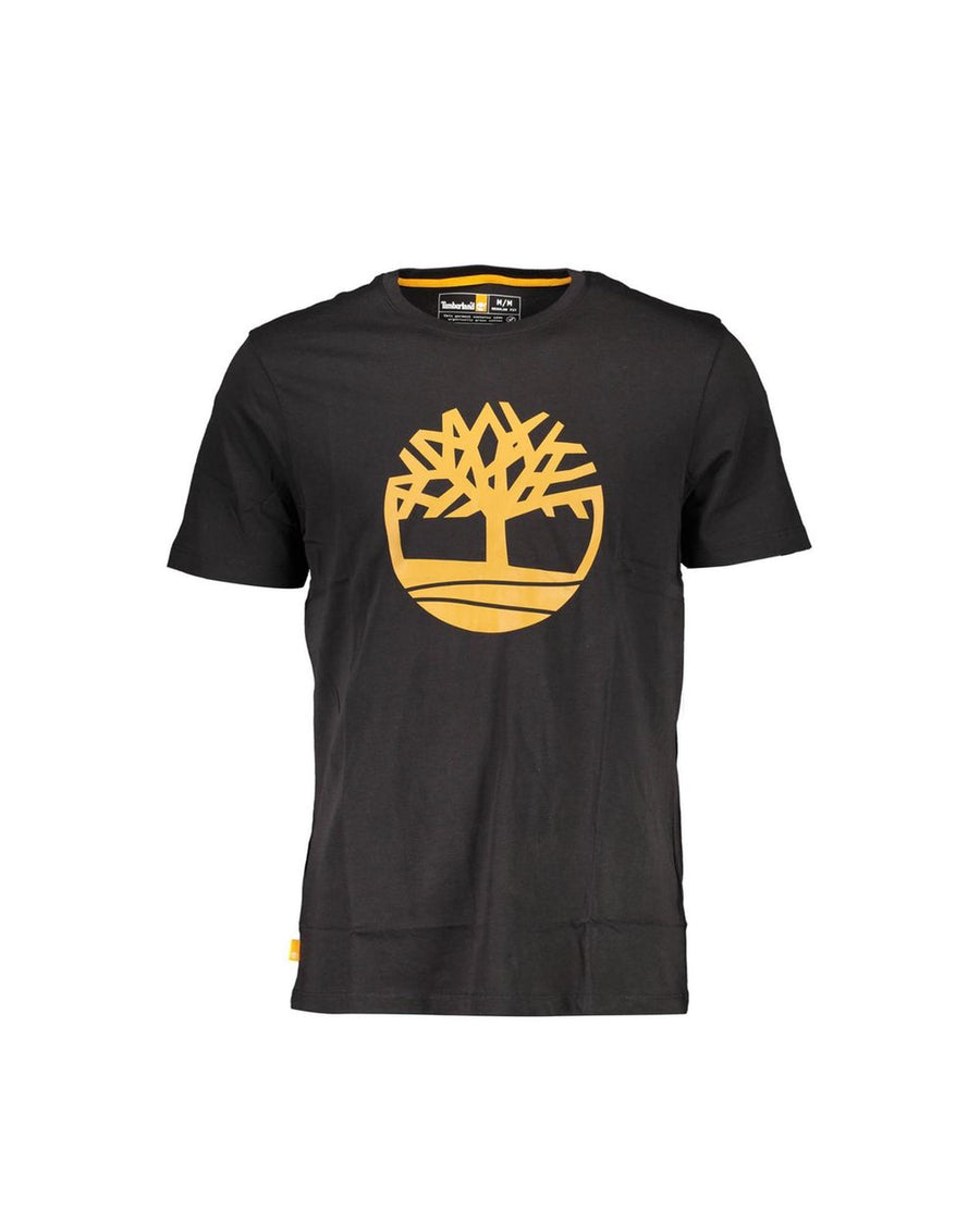 Timberland Men's Black Cotton T-Shirt - S
