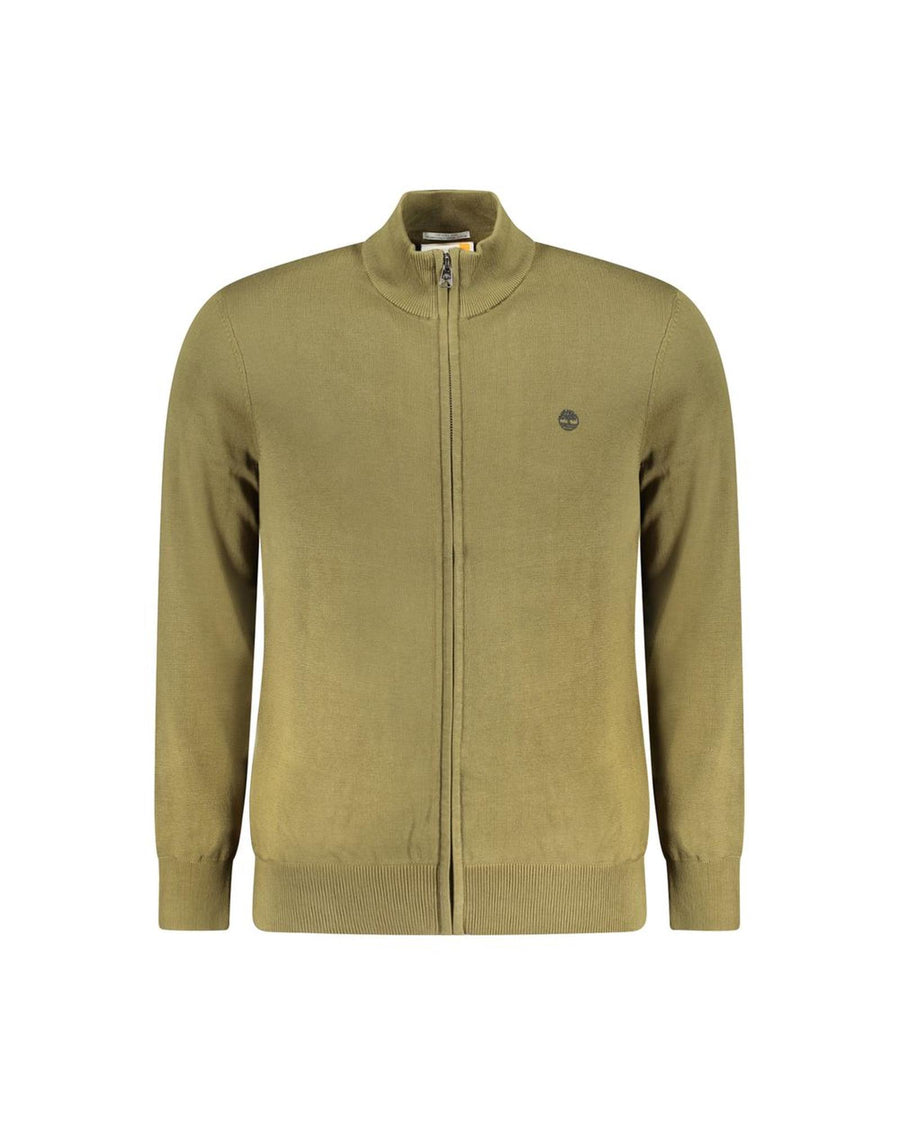 Timberland Men's Green Cotton Sweater - L