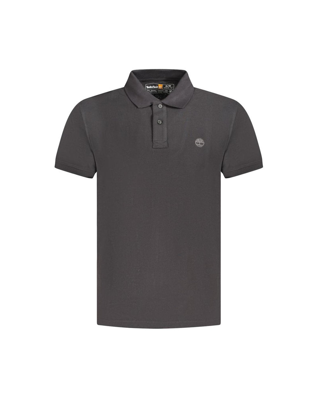 Timberland Men's Black Cotton  Polo Shirt - L