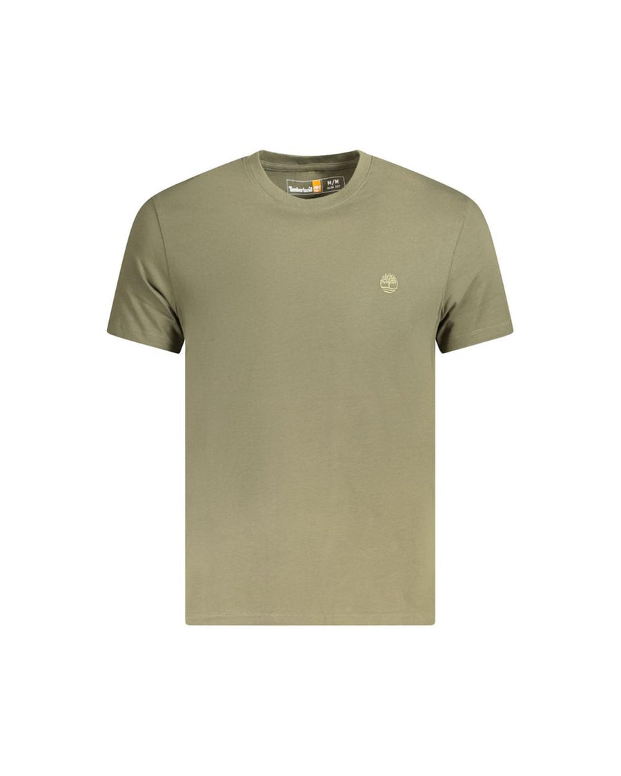 Timberland Men's Green Cotton  T-Shirt - L