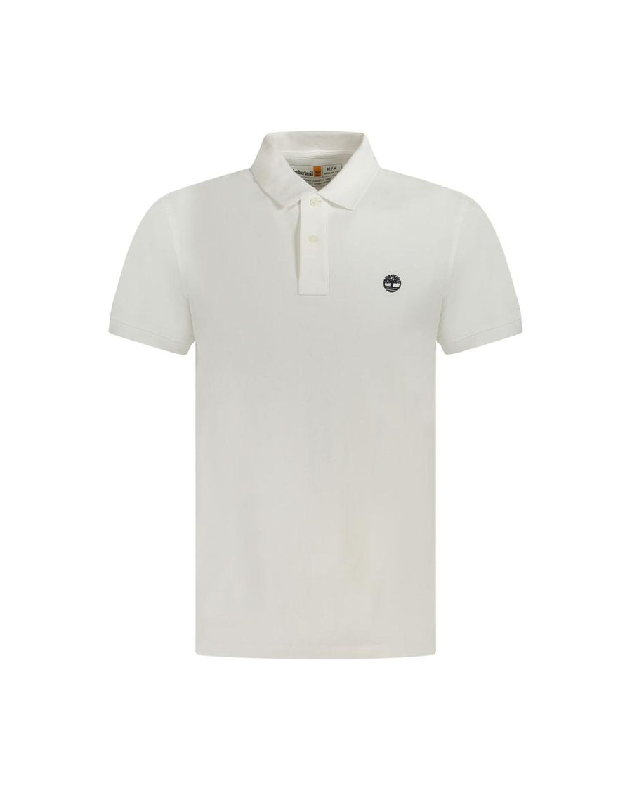 Timberland Men's White Cotton  Polo Shirt - XL