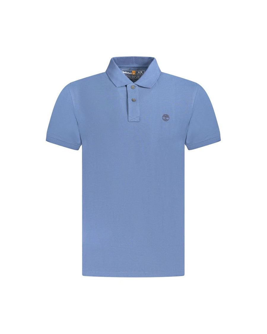 Timberland Men's Blue Cotton  Polo Shirt - L
