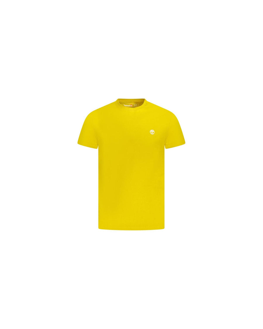 Timberland Men's Yellow Cotton  T-Shirt - M