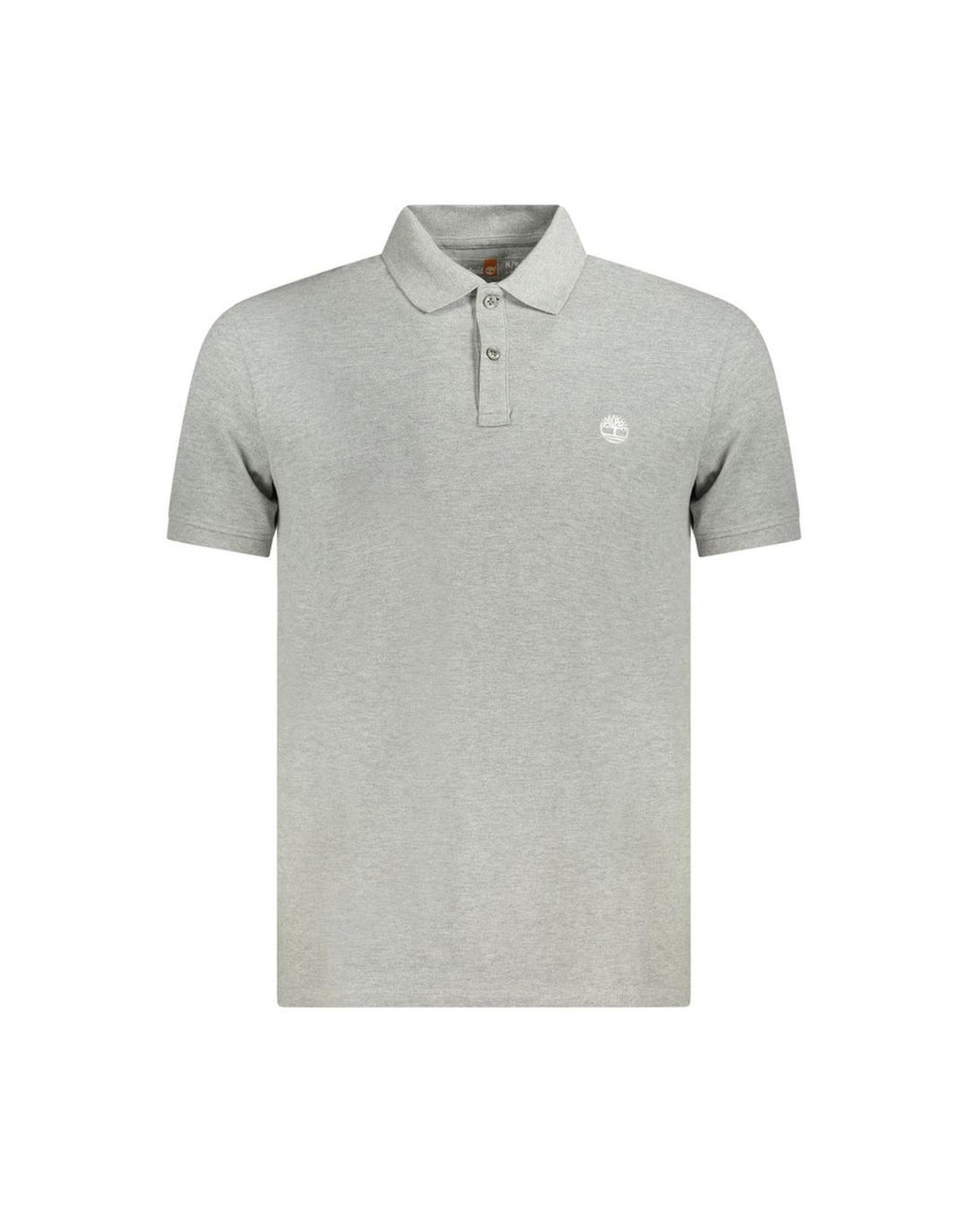 Timberland Men's Gray Cotton Polo Shirt - S