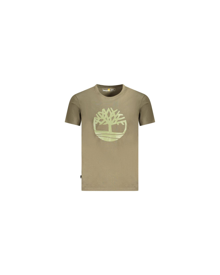 Timberland Men's Green Cotton T-Shirt - S