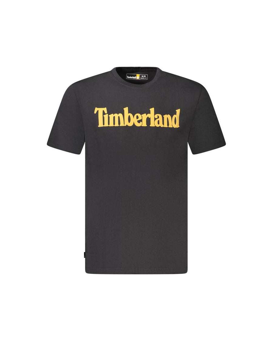 Timberland Men's Black Cotton T-Shirt - S