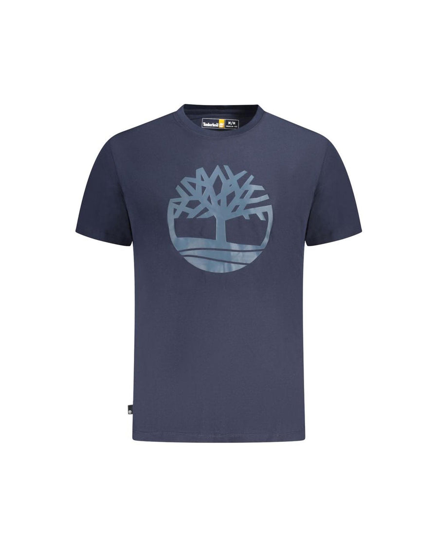 Timberland Men's Blue Cotton T-Shirt - S