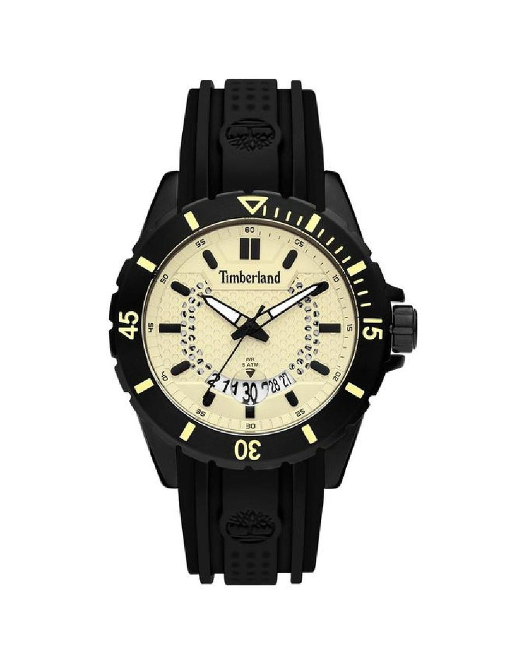 Timberland Men's Black Silicone Watch - One Size