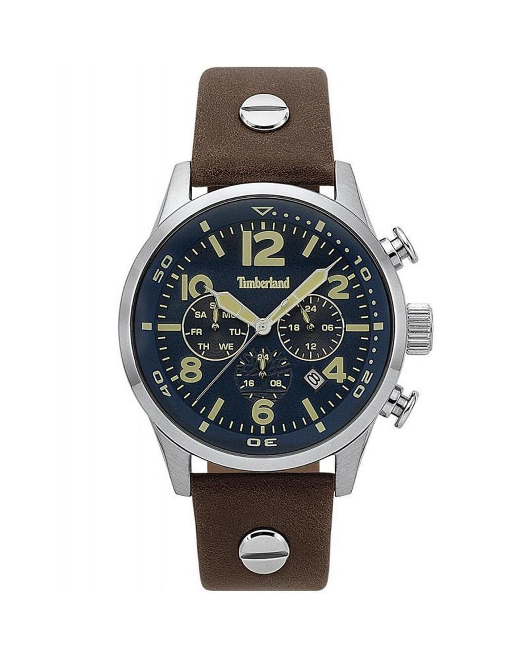 Timberland Men's Brown Leather Watch - One Size