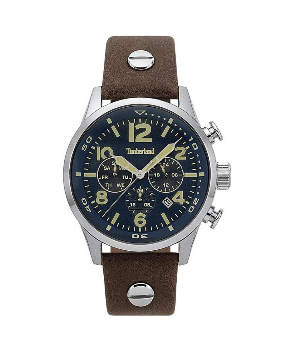 Timberland Men's Brown Leather Watch - One Size