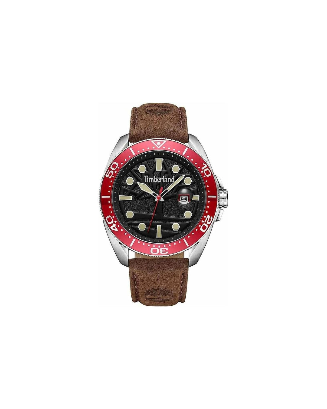 Timberland Men's Brown Leather Watch - One Size