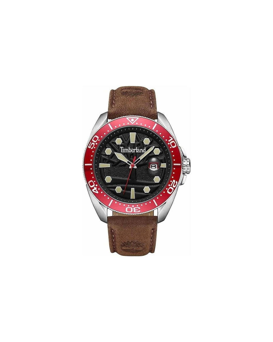 Timberland Men's Brown Leather Watch - One Size