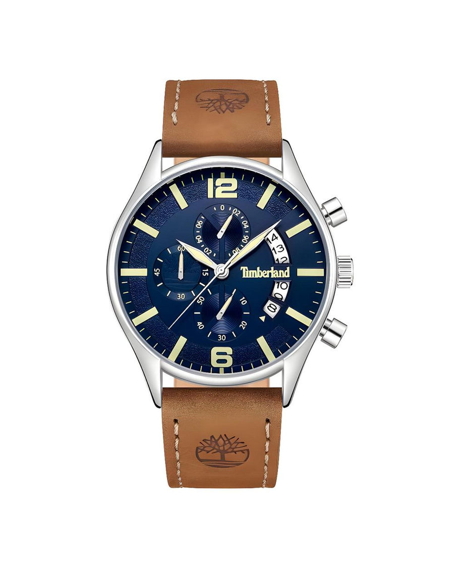 Timberland Men's Brown Leather Watch - One Size