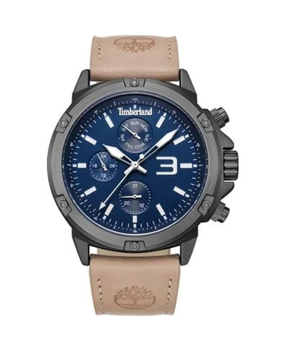 Timberland Men's Beige Leather Watch - One Size
