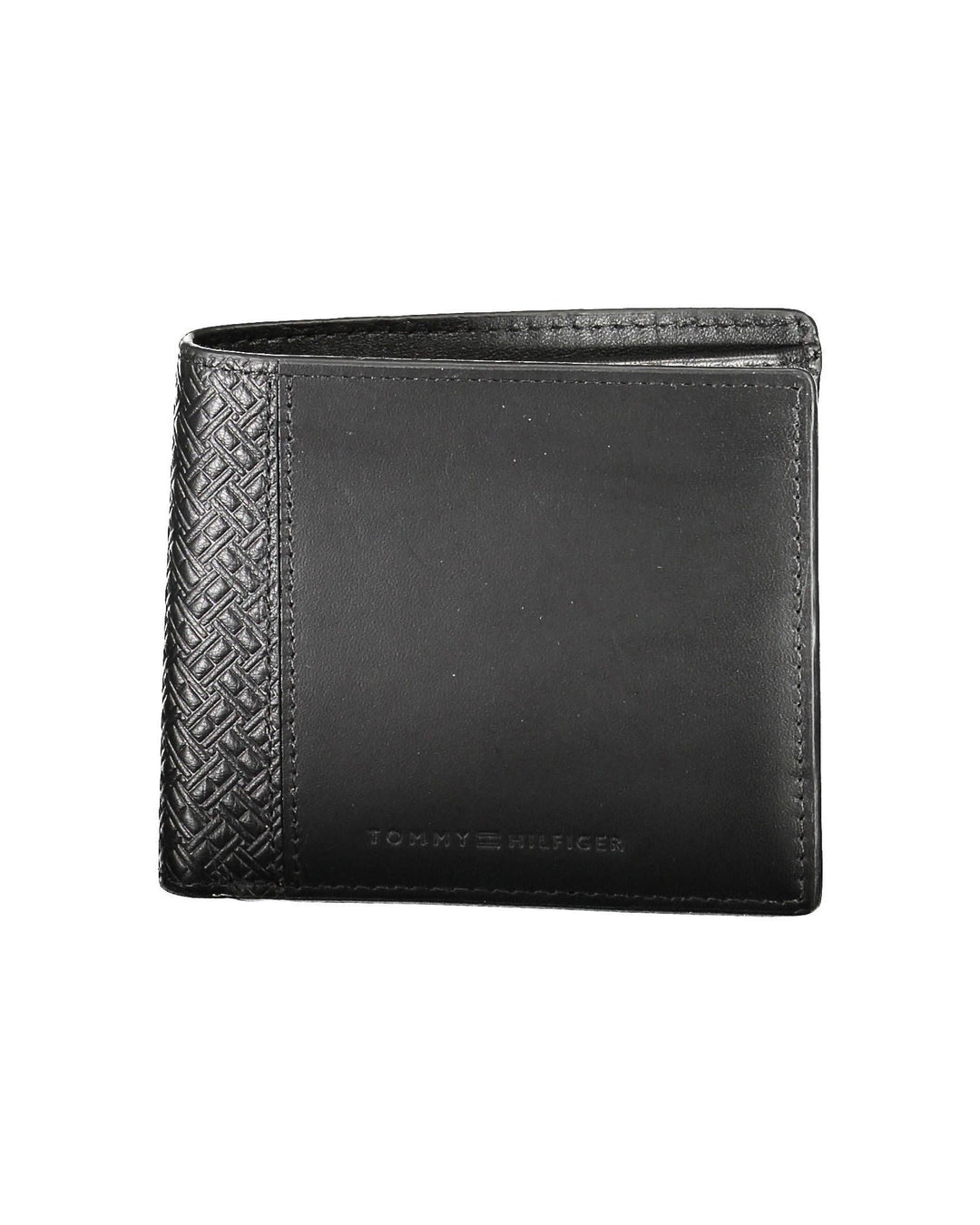Tommy Hilfiger Men's Black Leather Wallet - One Size