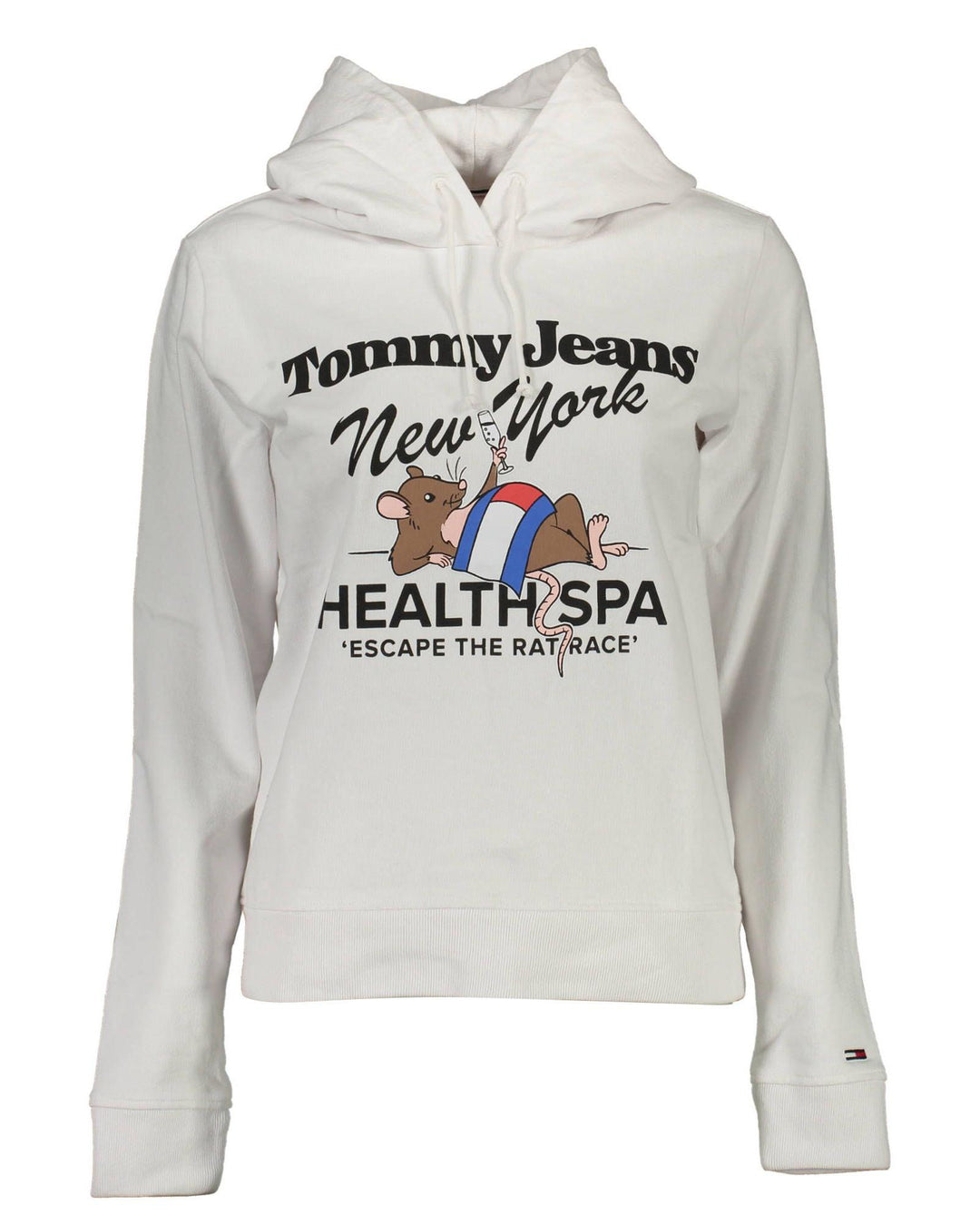 Tommy Hilfiger Women's White Cotton Sweater - M