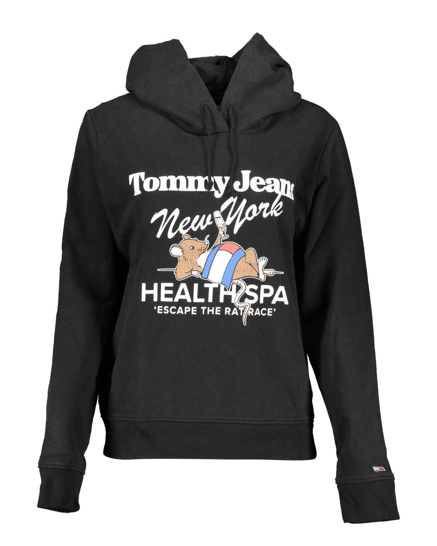 Tommy Hilfiger Women's Black Cotton Sweater - M