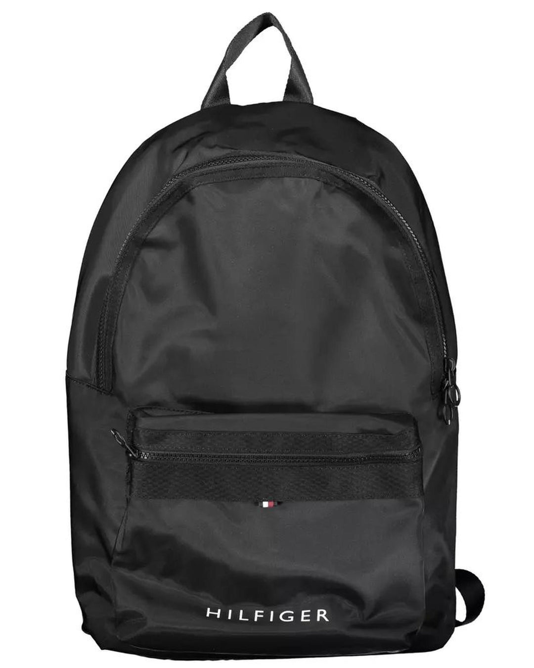 Tommy Hilfiger Men's Black Polyester Backpack - One Size