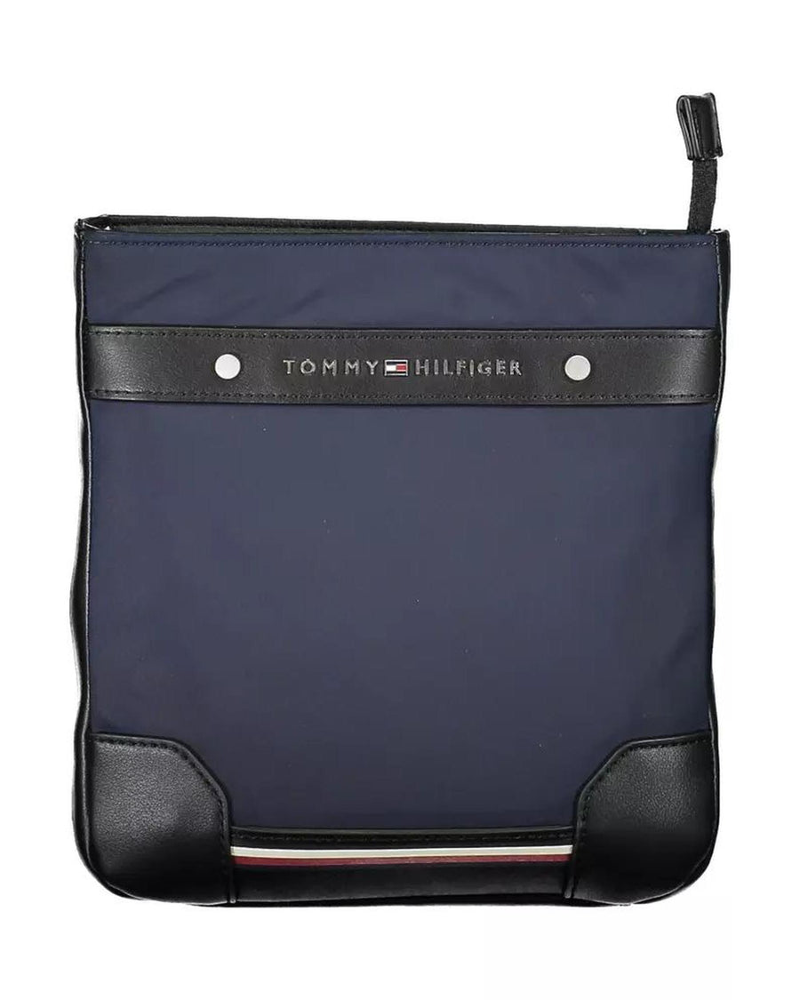 Tommy Hilfiger Men's Blue Polyester Shoulder Bag - One Size