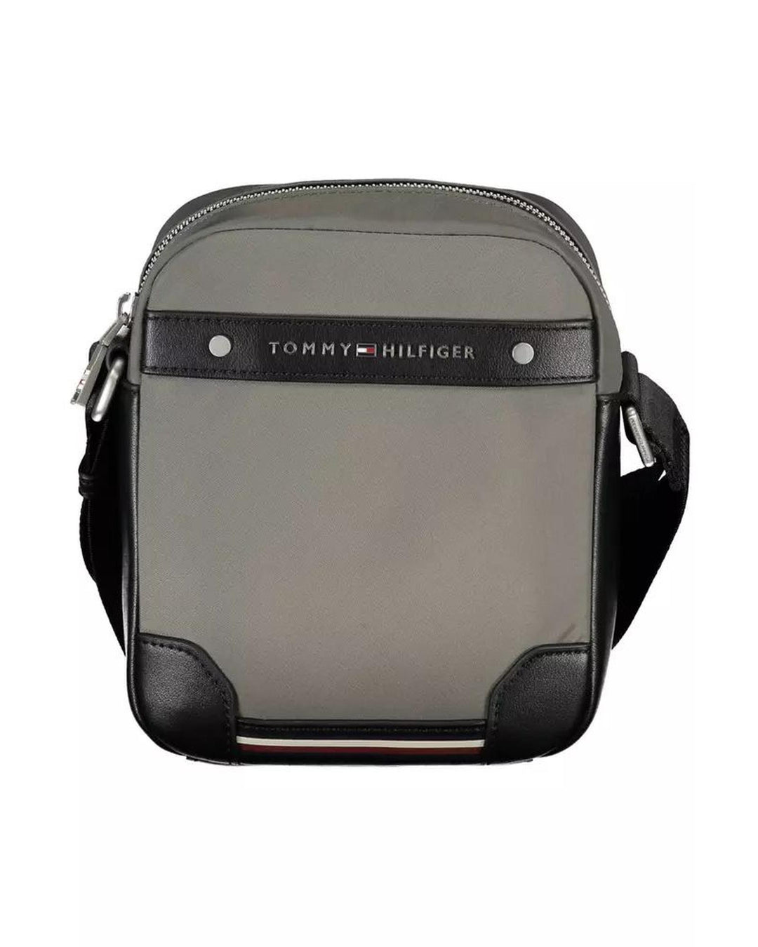 Tommy Hilfiger Men's Green Polyester Shoulder Bag - One Size