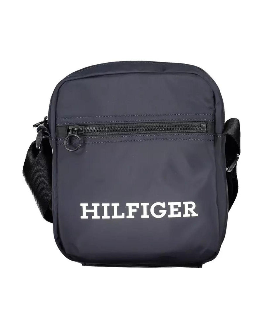 Tommy Hilfiger Men's Blue Polyester Shoulder Bag - One Size