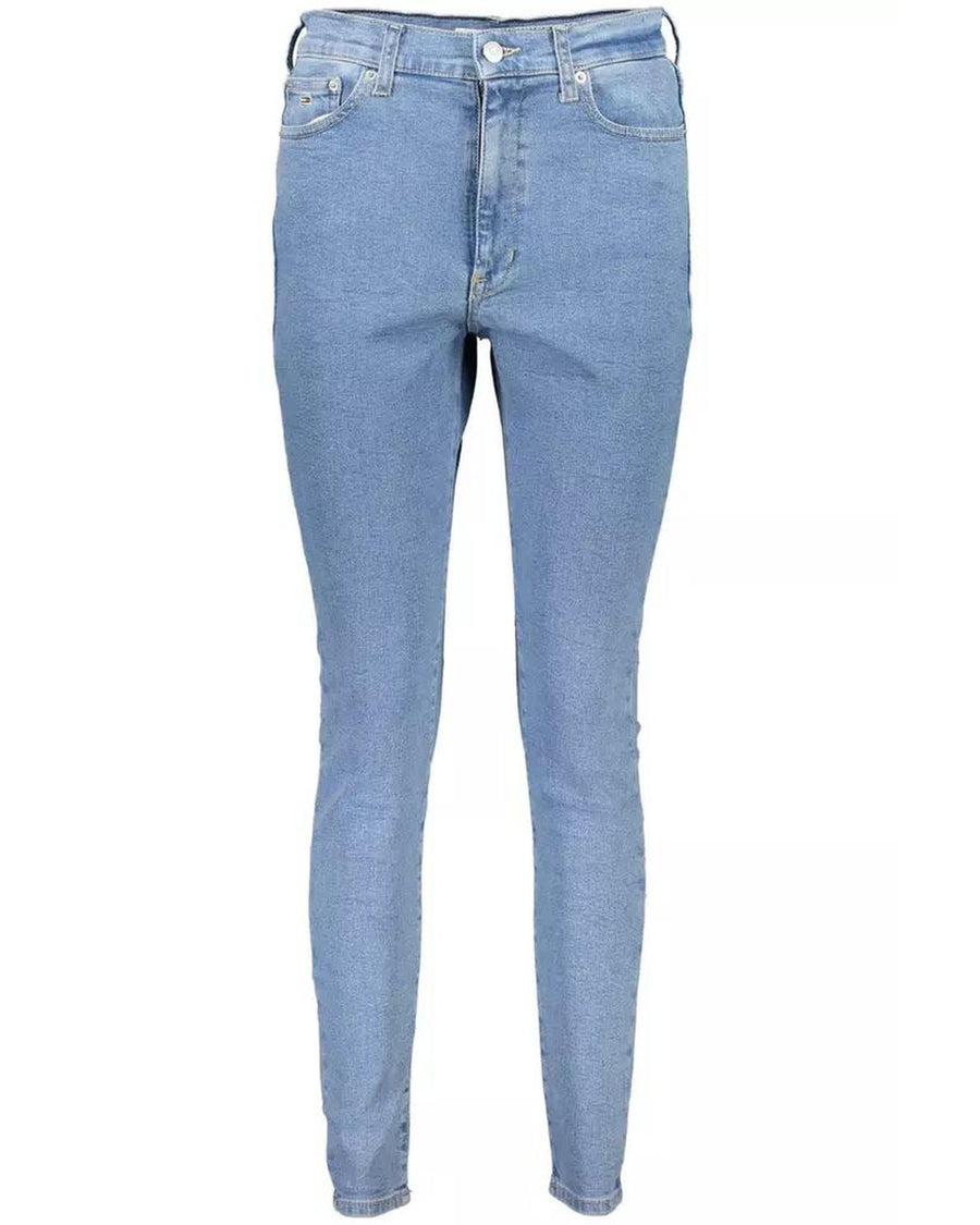 Tommy Hilfiger Women's Light Blue Cotton Jeans & Pant - W31/L30